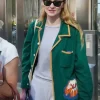Sophie Turner New York City Green Blazer Jacket