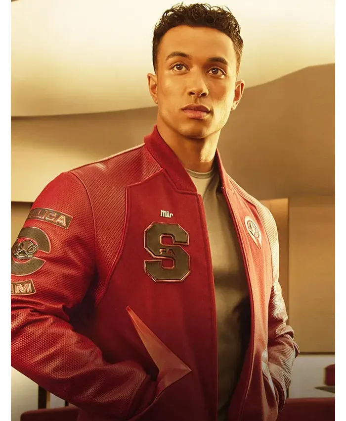 Star Trek Starfleet Academy Caleb Mir Red Jacket