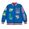 Super Mario Blue Bomber Jacket For Sale