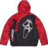 Supreme Ghostface Shell Jacket Red Back