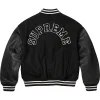 Supreme Tiger Varsity Jacket Black Back