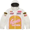Supreme X Vanson Leathers GORE TEX Shell Jacket White