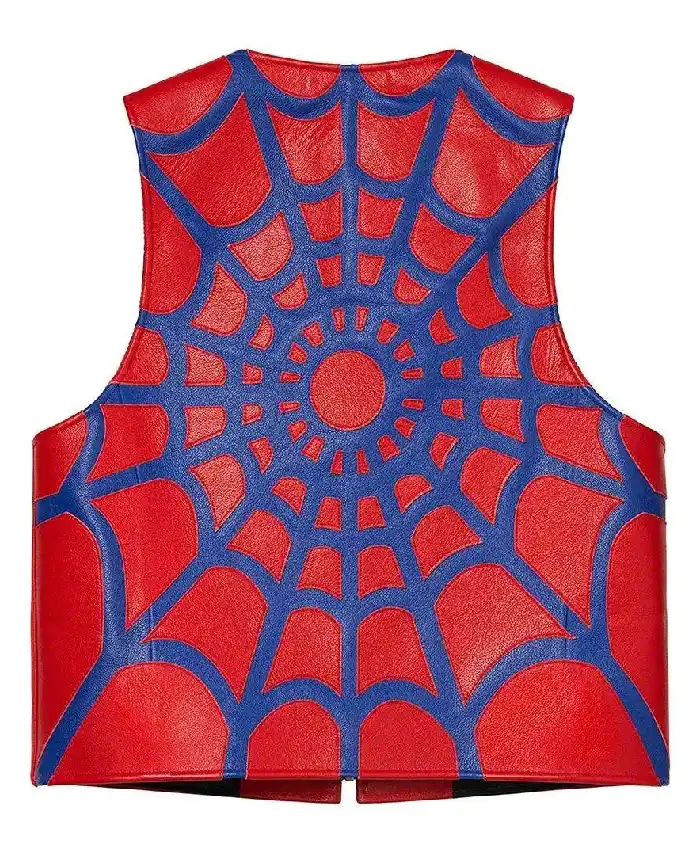 Supreme x Vanson Spider Web Leathers Vest - Shop NOw