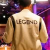 TV Show The Voice S29 John Legend White Varsity Jacket