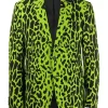 The Beauty S01 Kevin Cahoon Green Leopard Blazer Front
