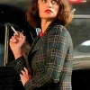 The Bride Penelope Cruz Green Checkered Blazer