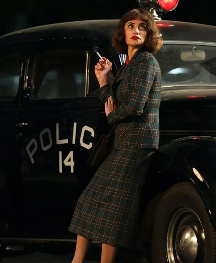 The Bride Penelope Cruz Green Checkered Blazer For Sale