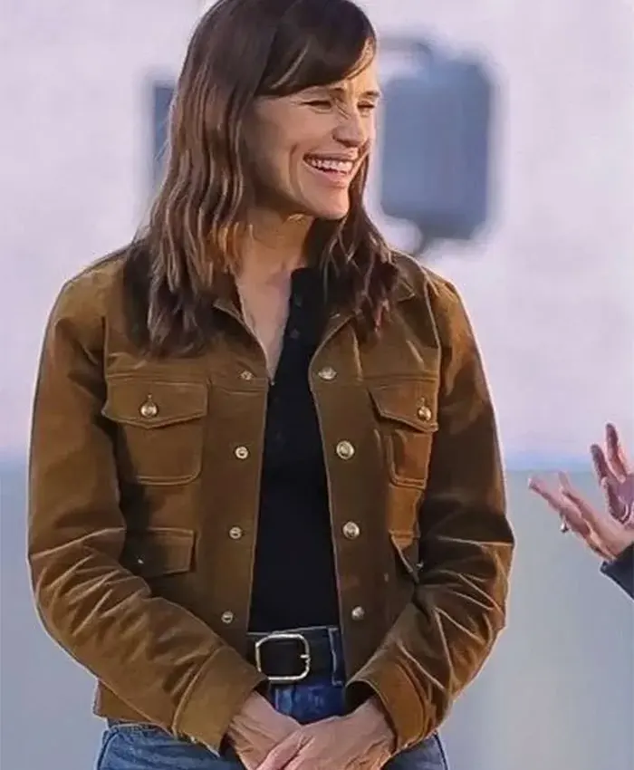 The Last Thing He Told Me S02 Jennifer Garner Brown Jacket