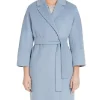 The Madison Paige McIntosh Blue Wool Coat For Sale