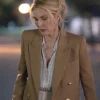 The Madison S01 Michelle Pfeiffer Brown Blazer