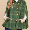 The Traitors US S04 Tara Lipinski Plaid Cape Coat For Sale