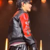 V BTS Swimside Event 2026 Kim Taehyung Vintage Black Leather USA Jacket