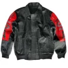 V BTS Swimside Event 2026 Vintage Black Leather USA Jacket