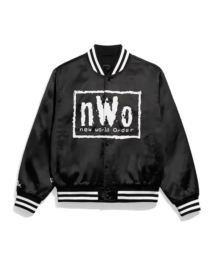 WWE 2026 NWO OG Satin Varsity Jacket