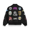 WWE 2026 Superstar Logos Varsity Jacket For Sale