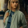 Watson S02 Eve Harlow Green Bomber Jacket