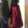 Will Trent S04 Faith Mitchell Red Coat For Sale