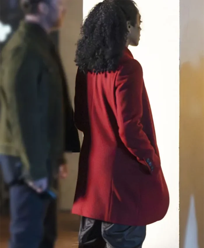 Will Trent S04 Faith Mitchell Red Coat For Sale
