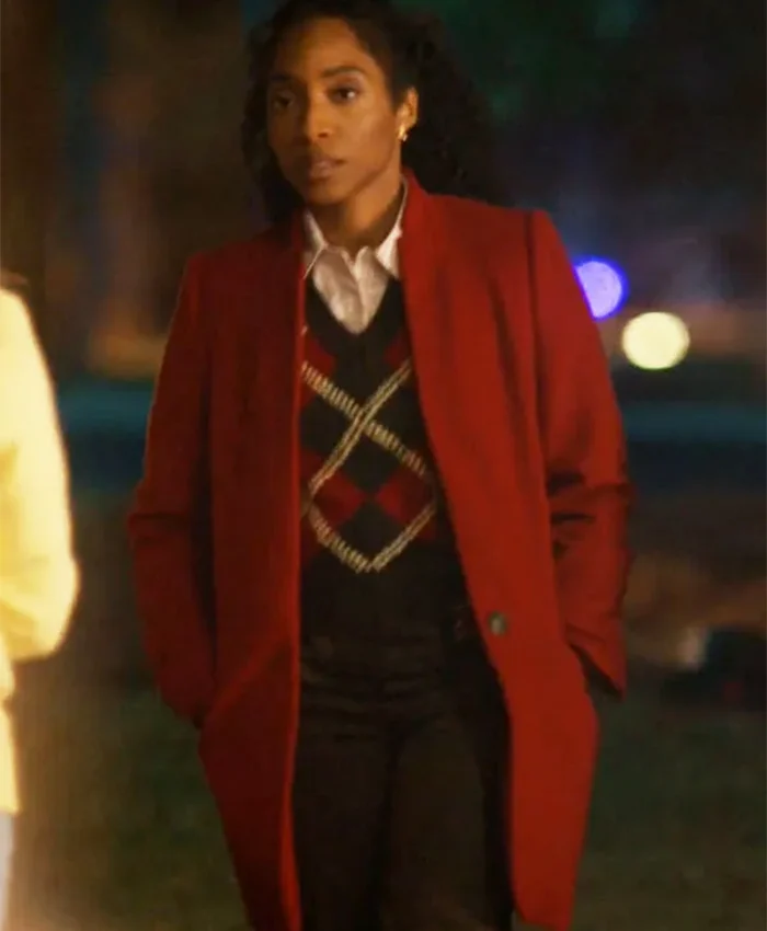 Will Trent S04 Faith Mitchell Red Coat