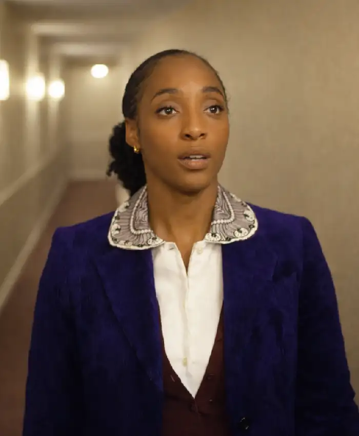 Will Trent S04 Iantha Richardson Corduroy Blazer