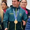 Winter Olympic 2026 Team Australia Cooper Woods Track Jacket