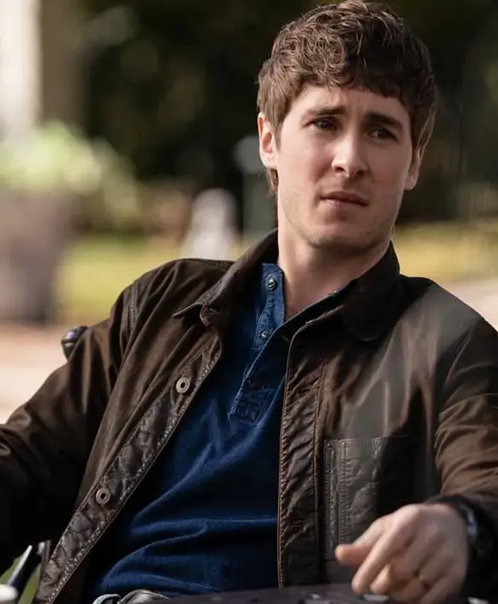 9-1-1 Nashville Ryan Hart Brown Leather Jacket