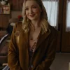 A Season to Blossom Emily Tennant Brown Coat Front