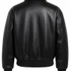 Adidas Premium Essentials Leather Bomber Jacket