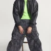 Adidas Premium Essentials Leather Bomber Jacket For Sale