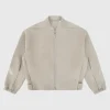 Adidas x Entire Studios Z.N.E. Bomber Jacket Off White