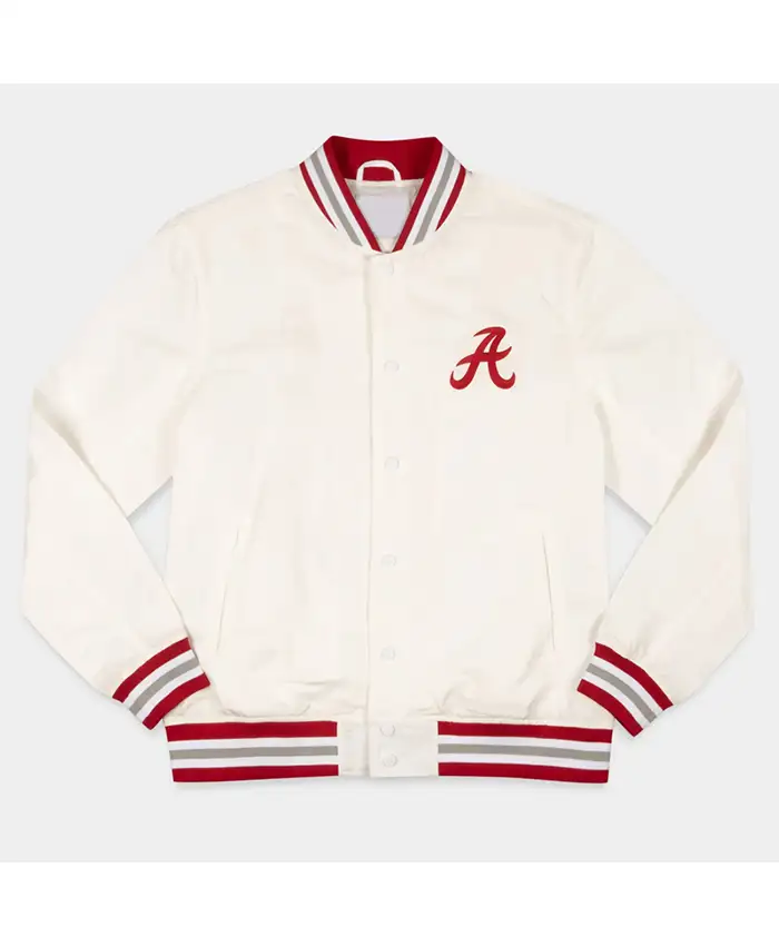 Alabama Crimson Tide Championships Whiteout Bomber Jacket