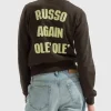 Arsenal AWFC Classics Russo Zip-Through Track Jacket Back