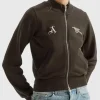 Arsenal AWFC Classics Russo Zip-Through Track Jacket Front