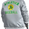 Athletics G-III Sports by Carl Banks Cooperstown Adaptive Varsity Jacket For Sale