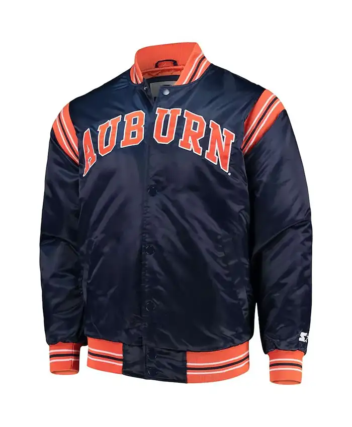 Auburn Tigers The Enforcer Navy Bomber Jacket