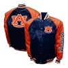 Auburn Tigers The Game Navy Satin Varsity Jacket For Sale