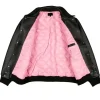 BXR Tonal Arch Leather Jacket Buy now