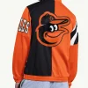 Baltimore Orioles Heritage Orange and Black Track Jacket For Sale