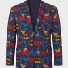 Batman The Dark Knight Multicolor Two Piece Suit