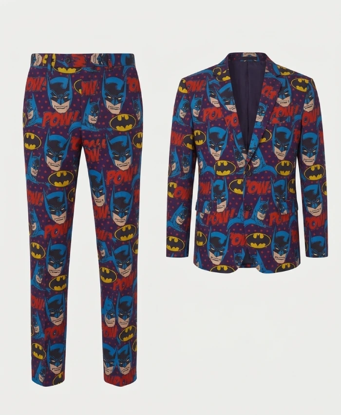 Batman The Dark Knight Multicolor Two Piece Suit front