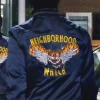 Ben Stiller The Watch Varsity Jacket Back