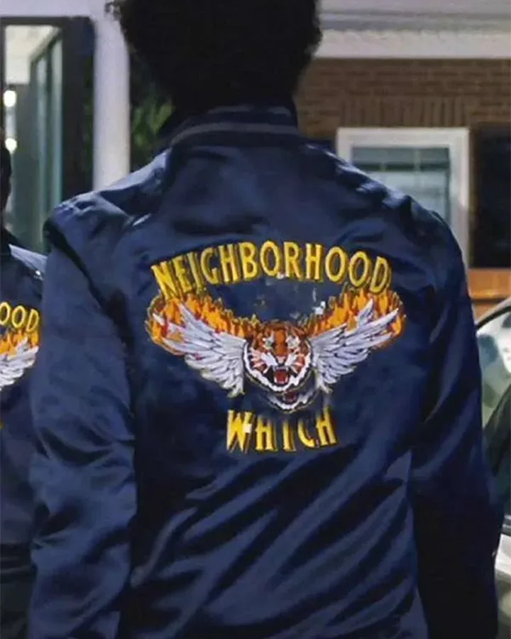 Ben Stiller The Watch Varsity Jacket Back