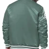 Boston Red Sox City Connect Green Satin Bomber Jacket For Sale