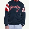 Boston Red Sox Heritage Navy and Red Track Jacket
