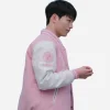 Boyfriend on Demand Jisoo Varsity Jacket Side