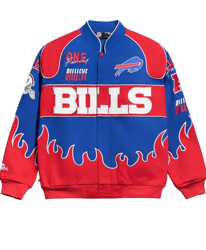 Buffalo Bills Chalk Line Premium Racing Jacket