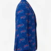 Blue Buffalo Bills suit for sports fans and game-day occasions