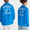 Buy Detroit Lions Coaches Jacket For Men and Women Back