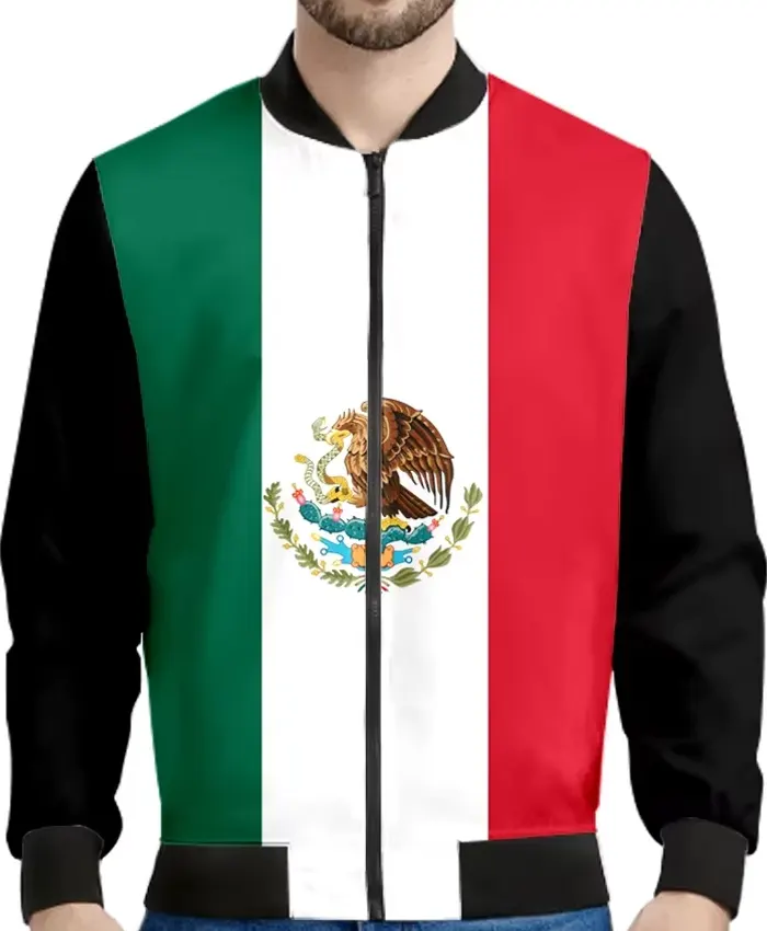 Buy Mexico Bomber Varsity Jacket Style 7