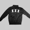 CM Punk WWE Miseria Cantare 2026 Black Jacket Back